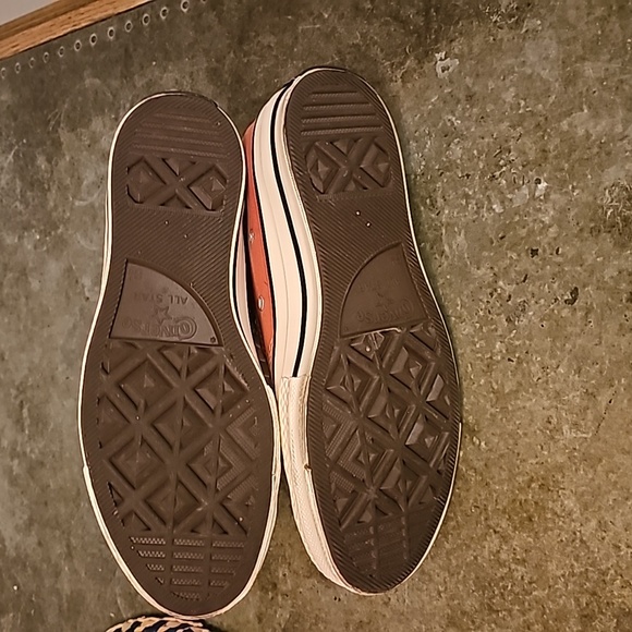 Watermelon Pink High Top Converse - Picture 6 of 8